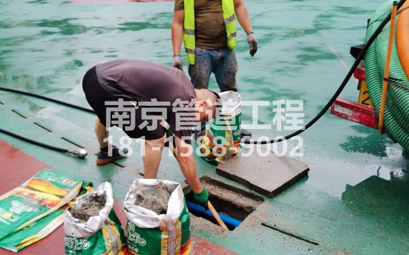 218郭庄管道清淤