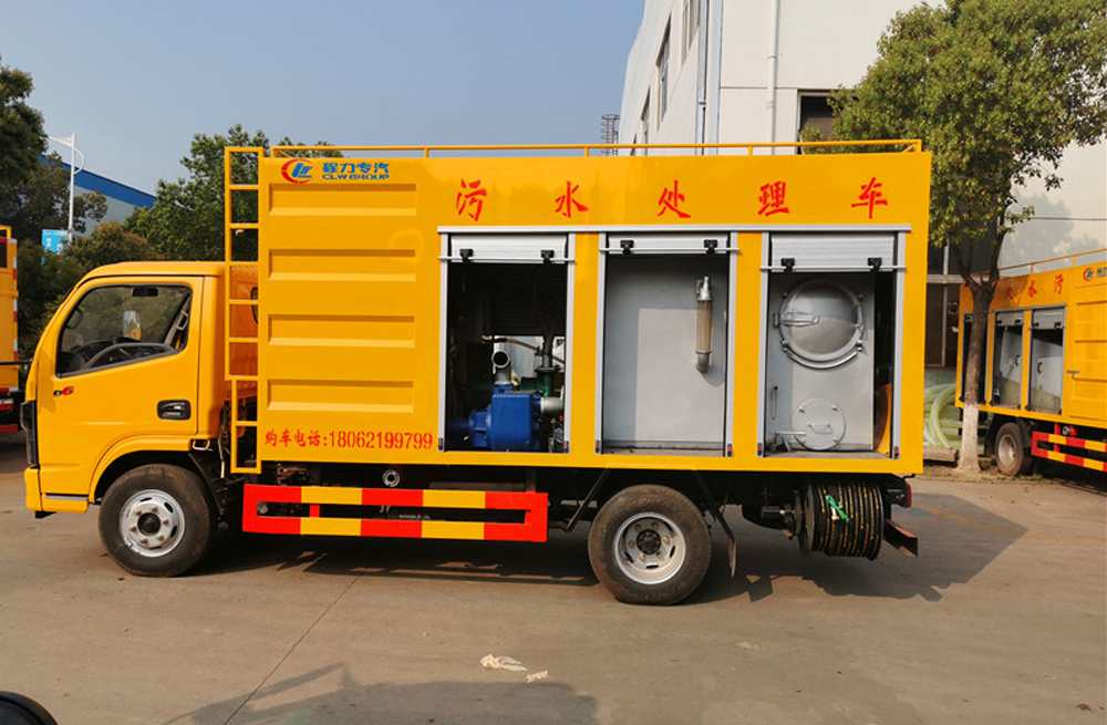 281郭庄污水分离车